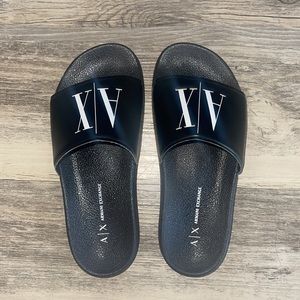 ❗️SALE❗️ARMANI EXCHANGE Icon Logo Slides